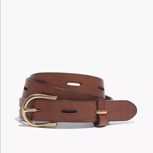 Madewell Backcountry Adjustable Belt XS Saddle